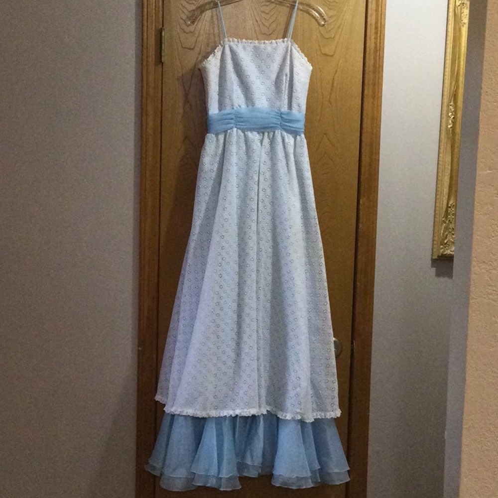 Vintage prom dress circa 1980